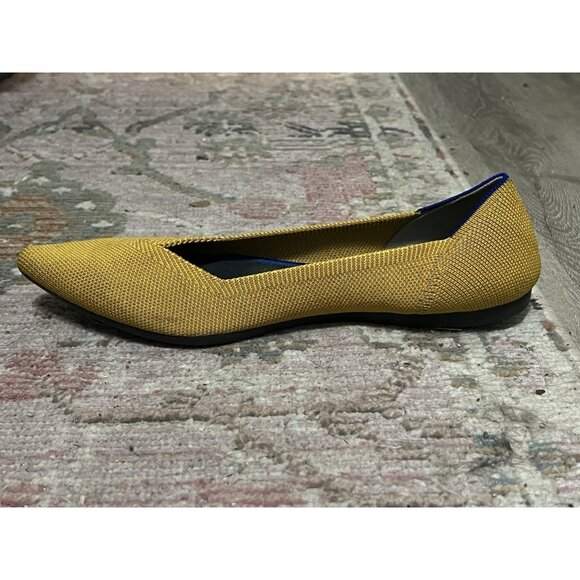 Rothy's The Point Marigold Yellow Flats Size 9 - Picture 10 of 13
